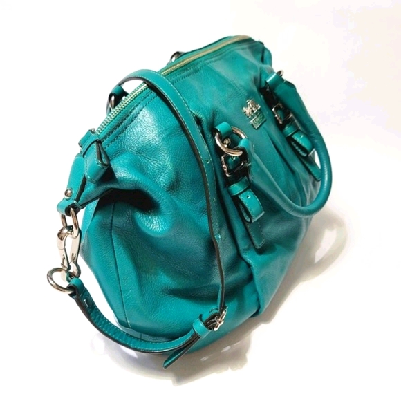 COACH Madison Juliette Satchel Handbag in Jade - Picture 2 of 8